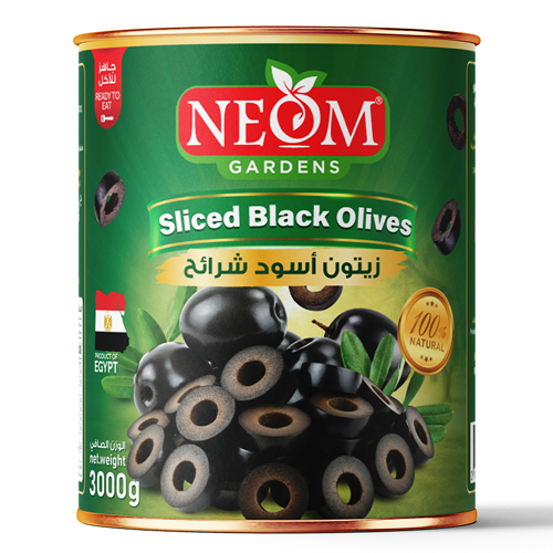 Sliced Black Olives 3000g