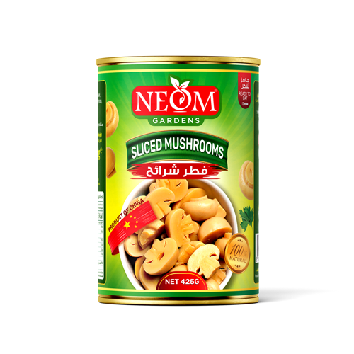 Sliced Mushrooms 425g