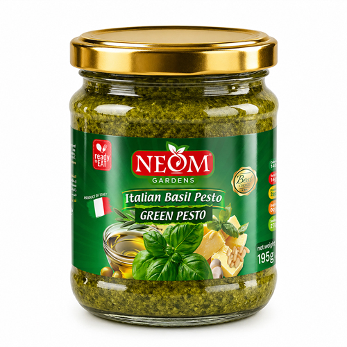 Italian Basil Pesto (Green-Pesto) 195g