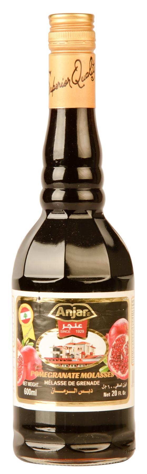 Anjar Pomegranate Molasses 600ml*12 (Lebanese)