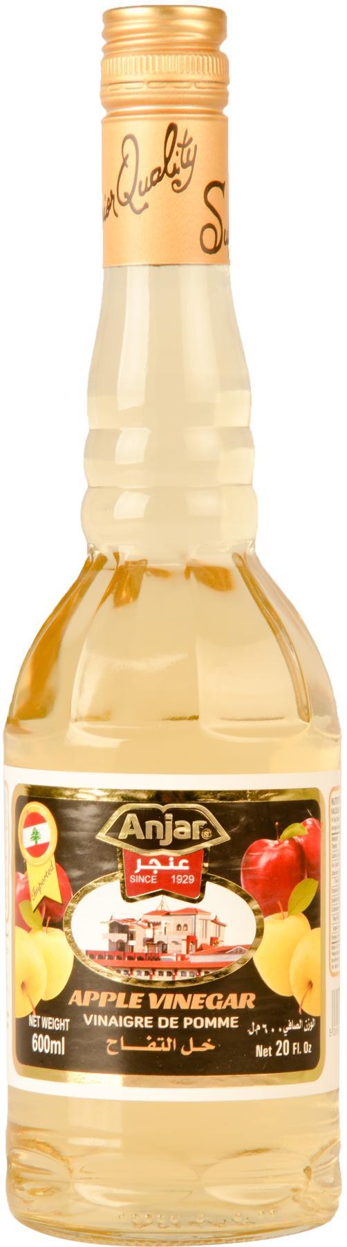Anjar Apple Cider Vinegar 600ml*12 (Lebanese)